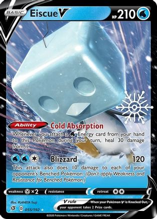 Eiscue V - 055/192 (Holiday Calendar) (55) [Miscellaneous Cards & Products] Holofoil - Deck Out Gaming