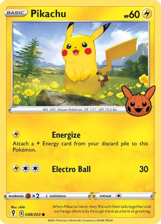 Pikachu (49) [Trick or Trade BOOster Bundle] - Deck Out Gaming