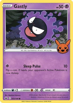Gastly (55) [Trick or Trade BOOster Bundle] - Deck Out Gaming