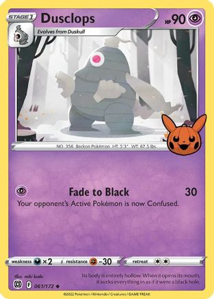 Dusclops (61) [Trick or Trade BOOster Bundle] - Deck Out Gaming