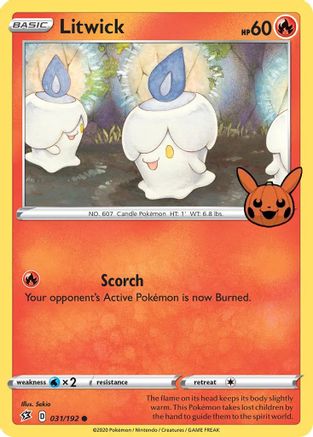 Litwick (31) [Trick or Trade BOOster Bundle] - Deck Out Gaming