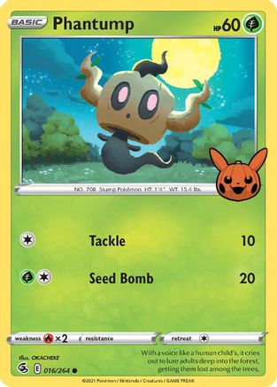 Phantump (16) [Trick or Trade BOOster Bundle] - Deck Out Gaming