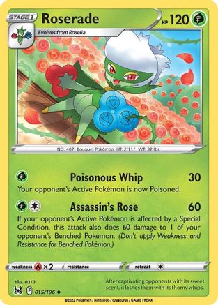 Roserade (15) [SWSH11: Lost Origin] - Deck Out Gaming