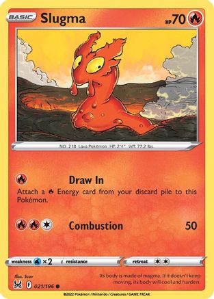 Slugma (21) [SWSH11: Lost Origin] - Deck Out Gaming