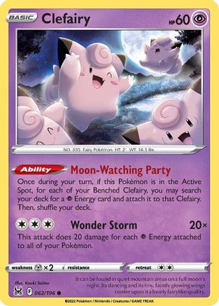 Clefairy (62) [SWSH11: Lost Origin] - Deck Out Gaming