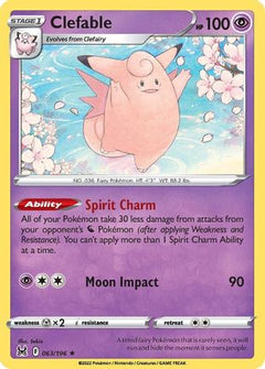 Clefable (63) [SWSH11: Lost Origin] - Deck Out Gaming
