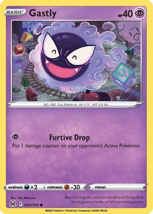 Gastly (64) [SWSH11: Lost Origin] Reverse Holofoil - Deck Out Gaming