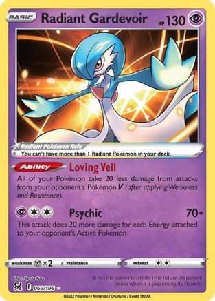 Radiant Gardevoir (69) [SWSH11: Lost Origin] Holofoil - Deck Out Gaming