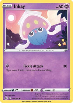 Inkay (077) (77) [SWSH11: Lost Origin] Reverse Holofoil - Deck Out Gaming