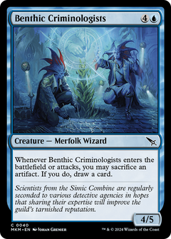 Benthic Criminologists (40) [Murders at Karlov Manor] foil - Deck Out Gaming