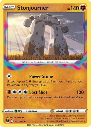 Stonjourner (111) [SWSH11: Lost Origin] - Deck Out Gaming