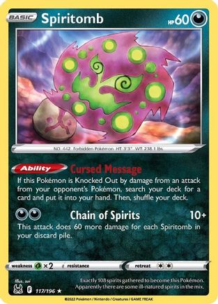 Spiritomb (117) [SWSH11: Lost Origin] - Deck Out Gaming
