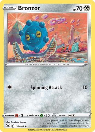 Bronzor (125) [SWSH11: Lost Origin] - Deck Out Gaming