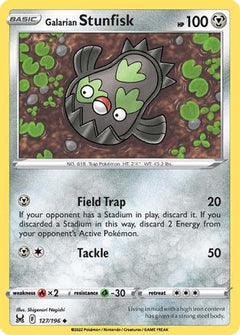 Galarian Stunfisk (127) [SWSH11: Lost Origin] - Deck Out Gaming