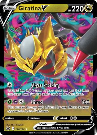 Giratina V (130) [SWSH11: Lost Origin] Holofoil - Deck Out Gaming