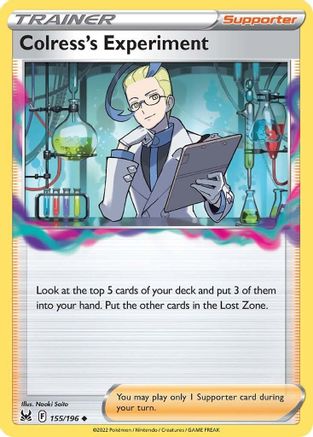 Colress's Experiment (155) [SWSH11: Lost Origin] Reverse Holofoil - Deck Out Gaming