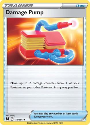 Damage Pump (156) [SWSH11: Lost Origin] Reverse Holofoil - Deck Out Gaming