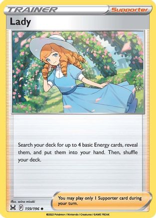 Lady (159) [SWSH11: Lost Origin] Reverse Holofoil - Deck Out Gaming
