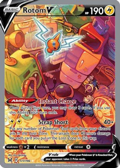 Rotom V (Alternate Full Art) (177) [SWSH11: Lost Origin] Holofoil - Deck Out Gaming