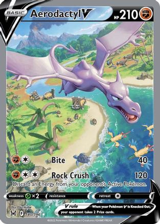 Aerodactyl V (Alternate Full Art) (180) [SWSH11: Lost Origin] Holofoil - Deck Out Gaming