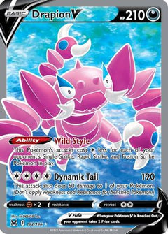 Drapion V (Full Art) (182) [SWSH11: Lost Origin] Holofoil - Deck Out Gaming