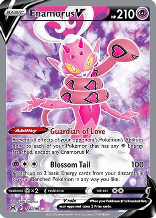 Enamorus V (Full Art) (178) [SWSH11: Lost Origin] Holofoil - Deck Out Gaming