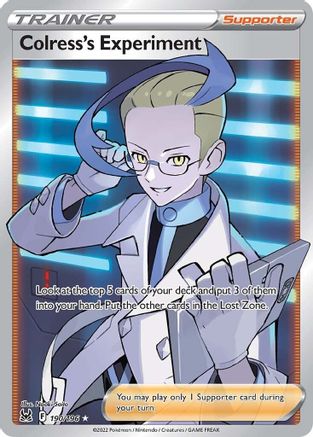Colress's Experiment (Full Art) (190) [SWSH11: Lost Origin] Holofoil - Deck Out Gaming