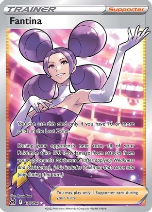 Fantina (Full Art) (191) [SWSH11: Lost Origin] Holofoil - Deck Out Gaming