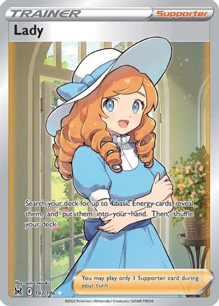 Lady (Full Art) (193) [SWSH11: Lost Origin] Holofoil - Deck Out Gaming