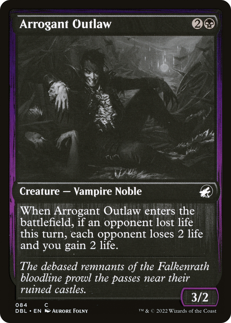 Arrogant Outlaw (84) [Innistrad: Double Feature] foil - Deck Out Gaming