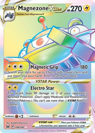 Magnezone VSTAR (Secret) (198) [SWSH11: Lost Origin] Holofoil - Deck Out Gaming