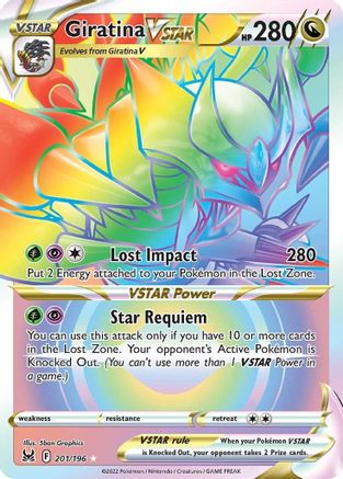 Giratina VSTAR (201) (Secret) (201) [SWSH11: Lost Origin] Holofoil - Deck Out Gaming