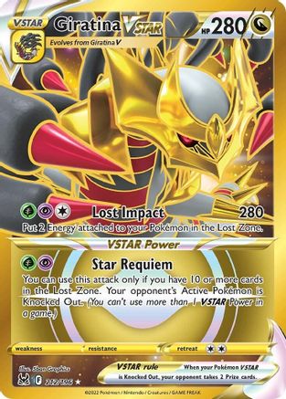 Giratina VSTAR (212) (Secret) (212) [SWSH11: Lost Origin] Holofoil - Deck Out Gaming