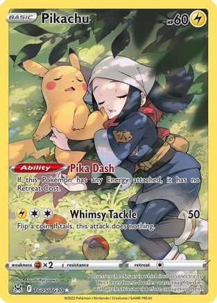 Pikachu (TG05) [SWSH11: Lost Origin Trainer Gallery] Holofoil - Deck Out Gaming