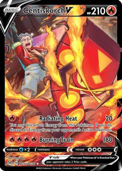 Centiskorch V (TG14) [SWSH11: Lost Origin Trainer Gallery] Holofoil - Deck Out Gaming