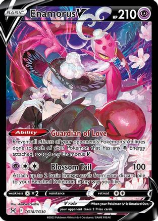 Enamorus V (TG18) [SWSH11: Lost Origin Trainer Gallery] Holofoil - Deck Out Gaming