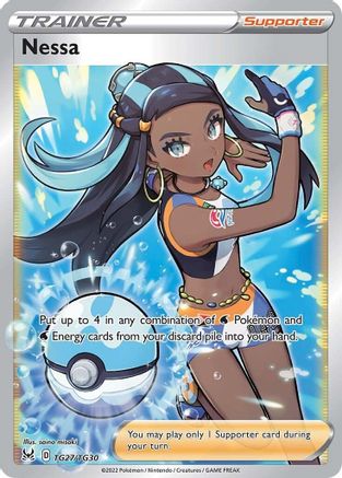 Nessa (TG27) [SWSH11: Lost Origin Trainer Gallery] Holofoil - Deck Out Gaming