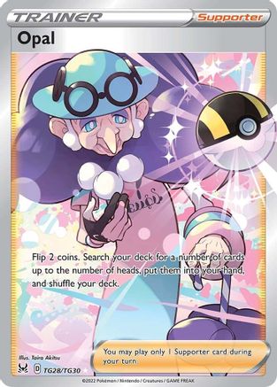 Opal (TG28) [SWSH11: Lost Origin Trainer Gallery] Holofoil - Deck Out Gaming