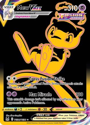 Mew VMAX (Secret) (TG30) [SWSH11: Lost Origin Trainer Gallery] Holofoil - Deck Out Gaming