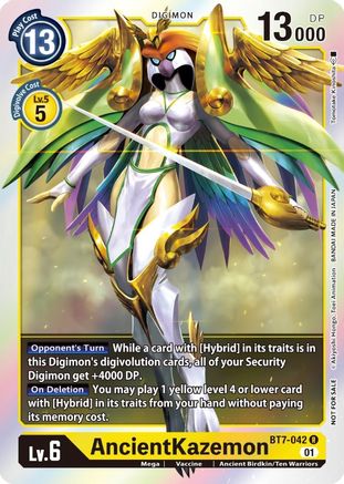 AncientKazemon (Event Pack 3) (BT7-042) [Next Adventure] Foil - Deck Out Gaming