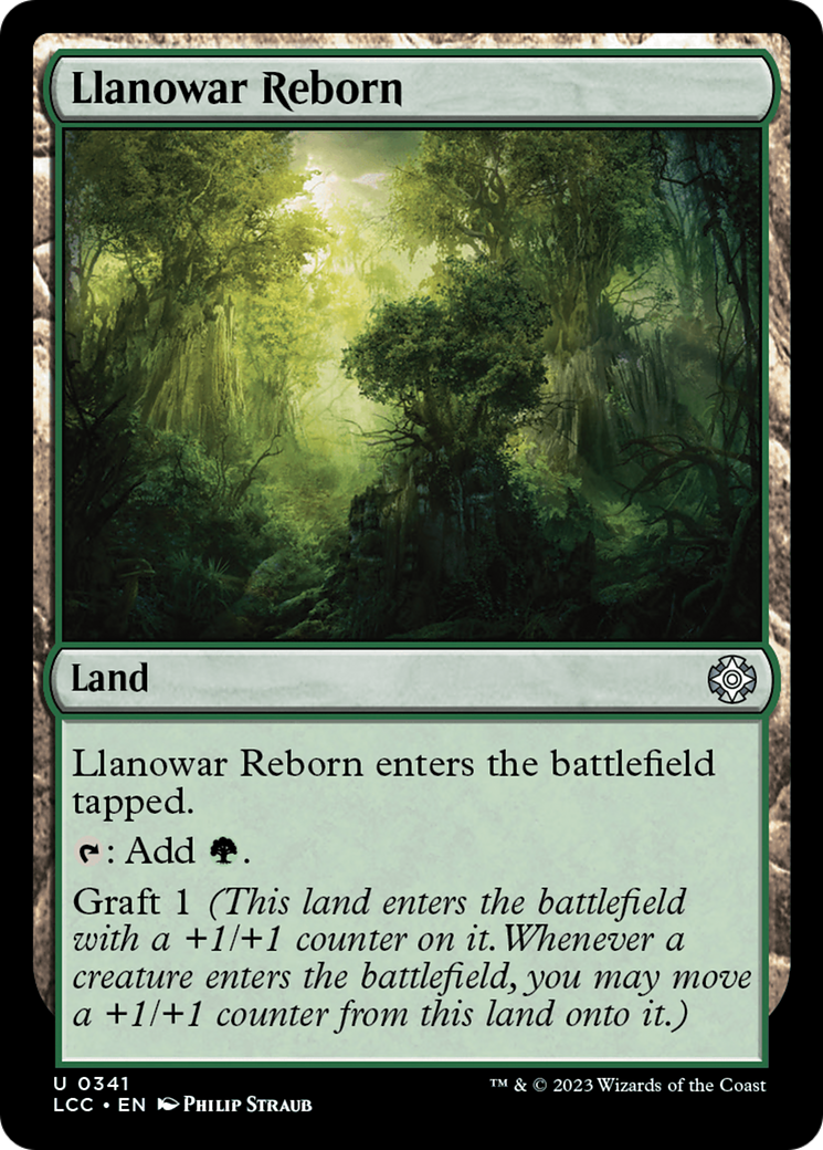 Llanowar Reborn (341) [The Lost Caverns of Ixalan Commander] - Deck Out Gaming