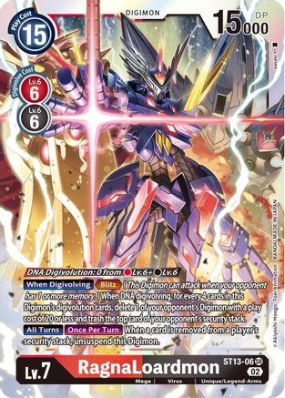 RagnaLoardmon (ST13-06) [Starter Deck 13: Ragnaloardmon] Foil - Deck Out Gaming