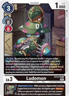 Ludomon (ST13-09) [Starter Deck 13: Ragnaloardmon] - Deck Out Gaming