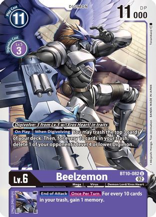 Beelzemon (BT10-082) [Xros Encounter] - Deck Out Gaming