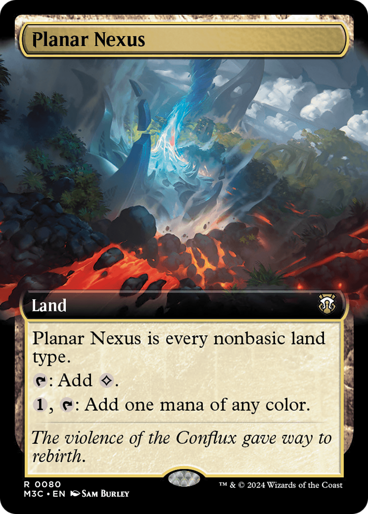 Planar Nexus (Extended Art) (80) [Modern Horizons 3 Commander] - Deck Out Gaming