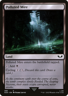 Polluted Mire (288) [Warhammer 40,000 Commander] - Deck Out Gaming