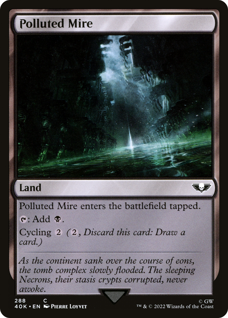 Polluted Mire (288) [Warhammer 40,000 Commander] - Deck Out Gaming