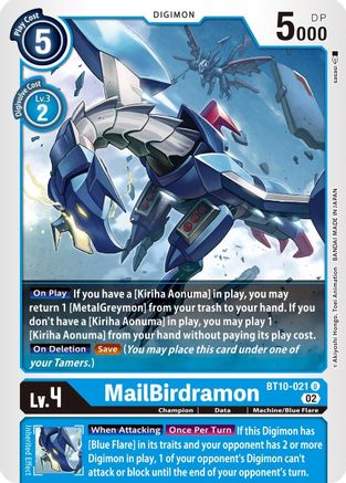 MailBirdramon (BT10-021) [Xros Encounter] - Deck Out Gaming