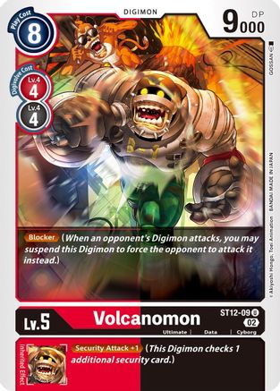 Volcanomon (ST12-09) [Starter Deck 12: Jesmon] - Deck Out Gaming