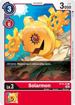 Solarmon (ST12-03) [Starter Deck 12: Jesmon] - Deck Out Gaming